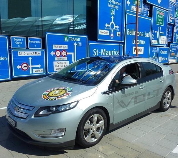 Chevrolet Volt im Verkehrshaus 